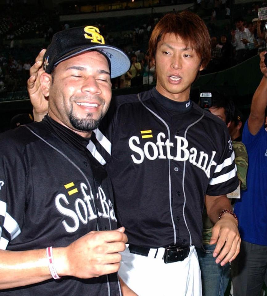 　ソフトバンク時代のフェリシアーノさん＝２００５年撮影
