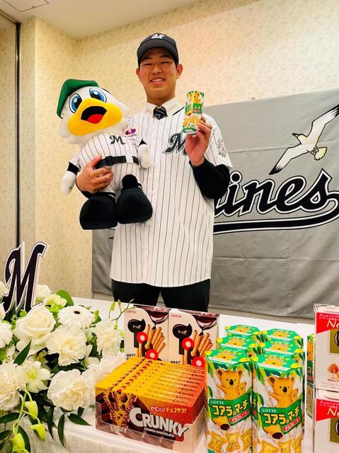 【写真】初々しい表情の永島田　好きなお菓子は「コアラのマーチ」