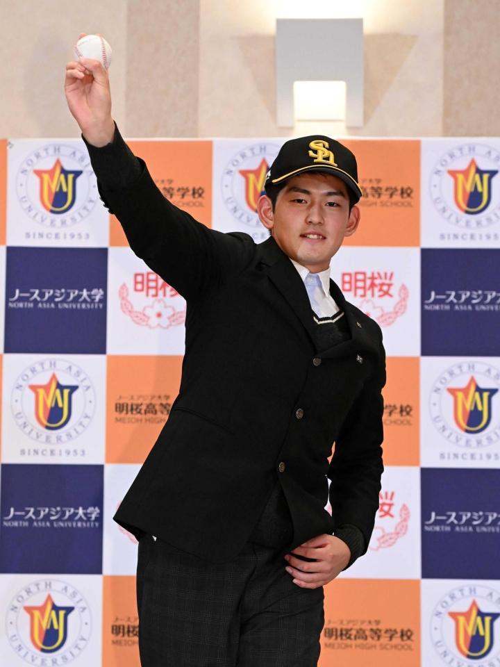 　背番号「１」が検討されているドラ１の風間球打