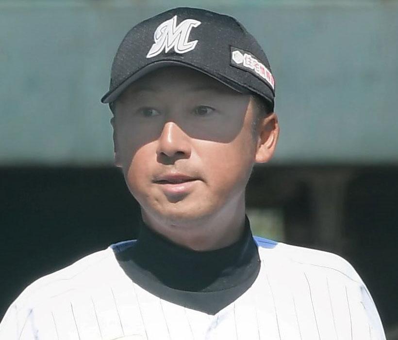 　ロッテ・今岡真訪ヘッドコーチ