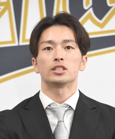 　大幅アップで契約更改をした福田（撮影・佐々木彰尚）