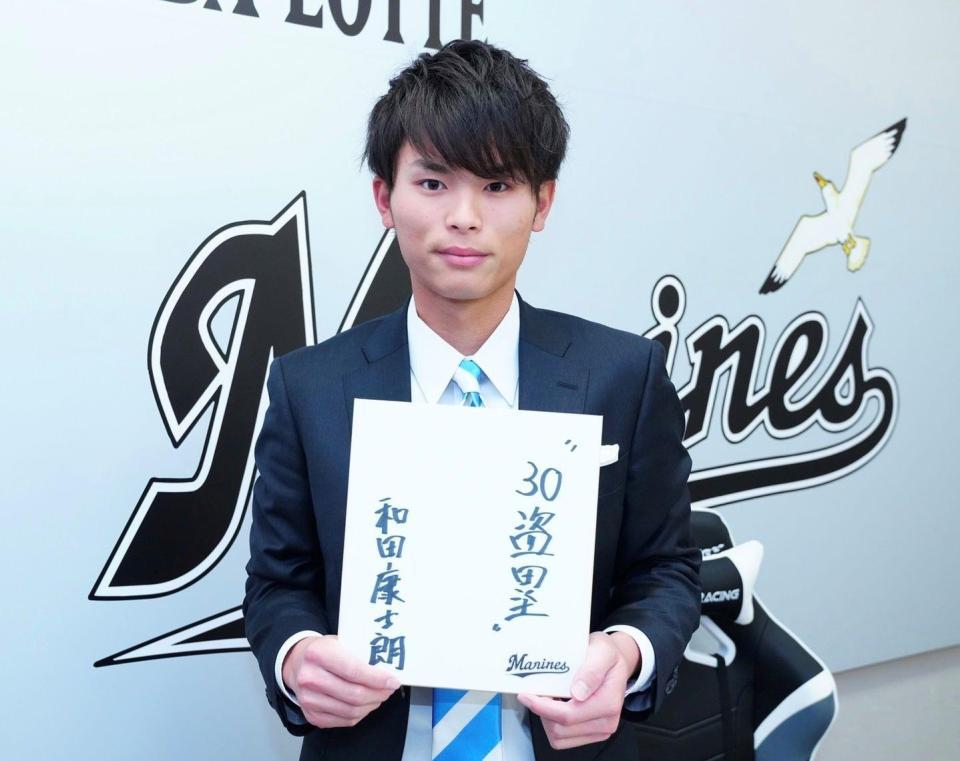 　今季初の盗塁王を獲得し来季は３０盗塁をノルマに掲げる和田