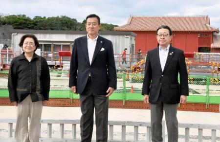 巨人の原監督が首里城訪問復旧へ寄付約束