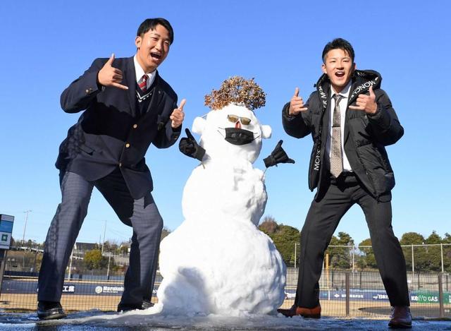 日本ハム・ドラ3水野 大谷以来の新人野手開幕スタメンへ 大谷愛用マットレスで準備
