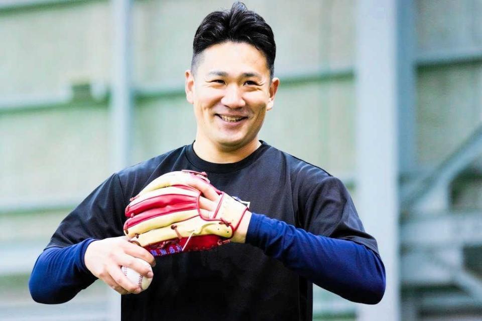 　早めの調整に自信を見せる田中将（球団提供）