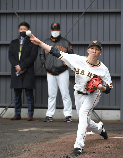 巨人・戸郷、松坂大輔氏からスライダーのコツを伝授「新たな発見」