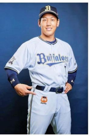 今季も「バファローズ☆ポンタ」のロゴが掲出される（球団提供）