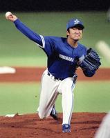 　１９９６年４月５日、開幕試合のヤクルト戦に先発した盛田幸妃さん＝神宮