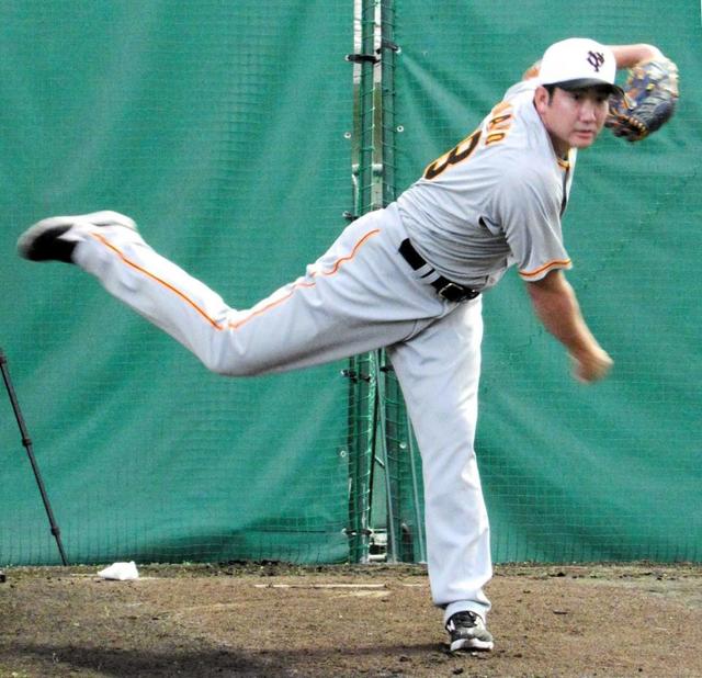 巨人・菅野　誰にも譲らん！球団最多８度目の開幕投手へ「投げるつもり」