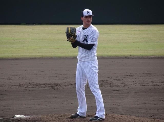 ロッテの育成小沼健太がまた好投 井口監督「中継ぎの一人の候補」2度目シート打撃でアピール