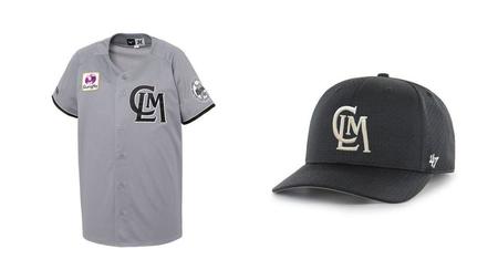 ＡＬＬ　ＦＯＲ　ＣＨＩＢＡユニホームレプリカユニホーム（左）とキャップ