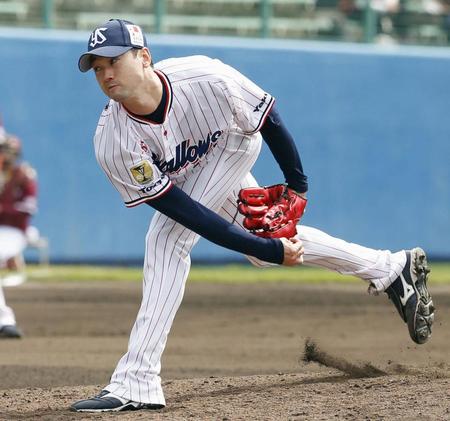 　４回に登板し、１回を３人で片付けた石山