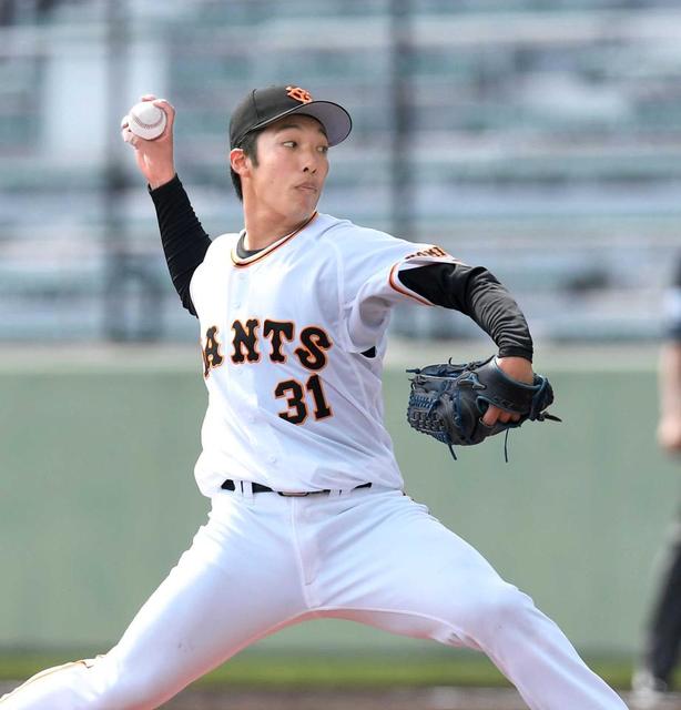 巨人 ドラ３赤星 １軍定着を目標に 桑田コーチ絶賛の精密右腕 野球 デイリースポーツ Online