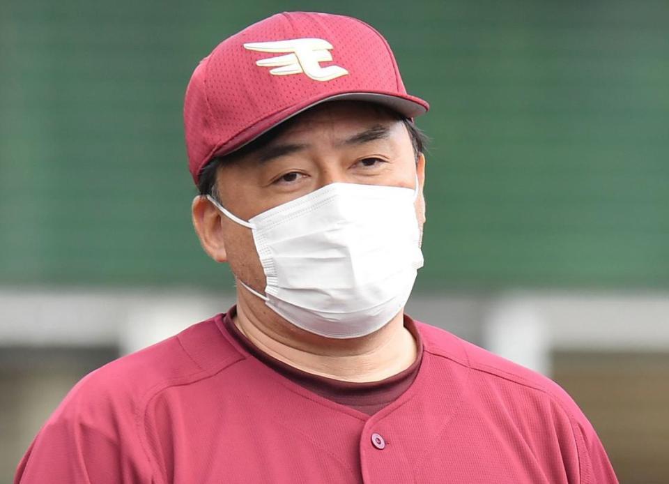 　浅村の１軍合流の見通しを明かした石井監督