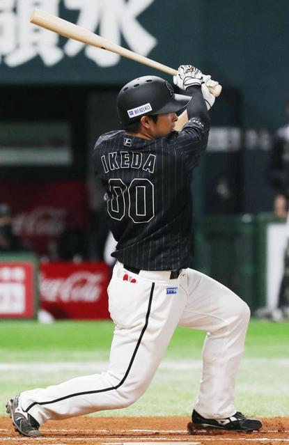 ロッテのドラフト２位・池田来翔がオープン戦初適時打含む２安打「自信になります」