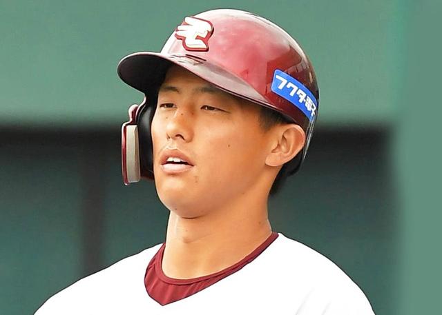 楽天・辰己が試合前練習に姿見せず 下肢のコンディション不良 1軍帯同は継続