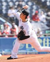 　広島戦に先発した森