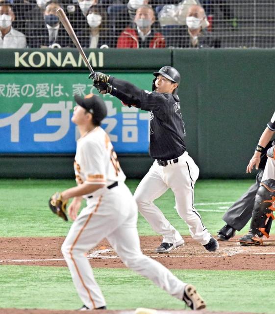 ロッテ・藤原がOP戦1号 菅野から右翼席へ「良い感覚で打つことができた」