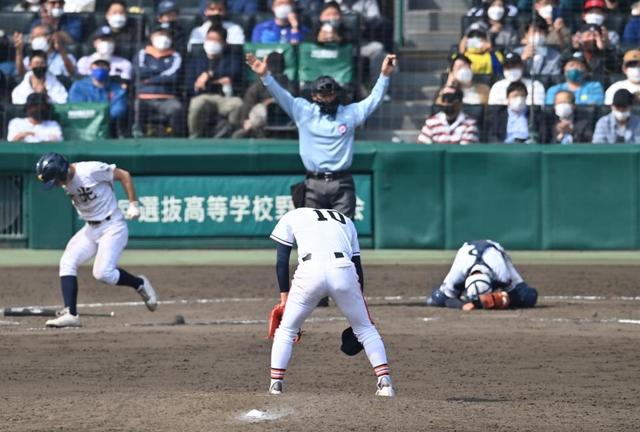 木更津総合・金綱「自分が試合を壊した」サヨナラ押し出し死球に落胆