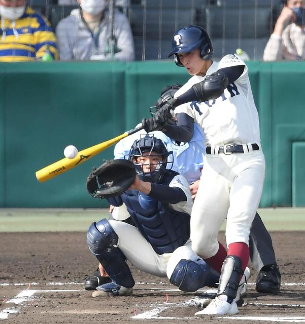 大阪桐蔭１３得点大勝で４年ぶり決勝進出　春夏９度目の頂点へ　決勝は近江と激突