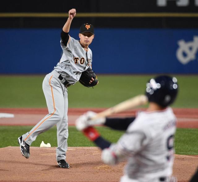 巨人・堀田がプロ初登板で６回無失点の快投　プロ初勝利の権利