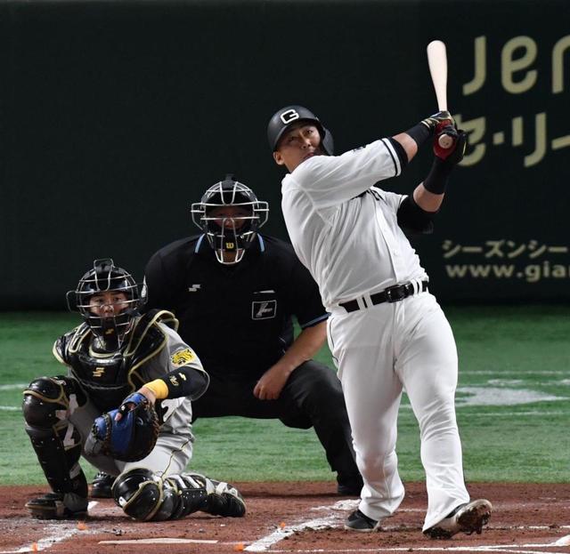 巨人中田翔が今季２号の満塁弾　「興奮しています」２０打席無安打のうっぷん晴らす一撃