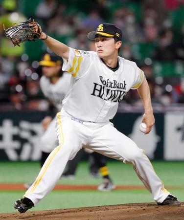 　オリックス戦に先発した和田