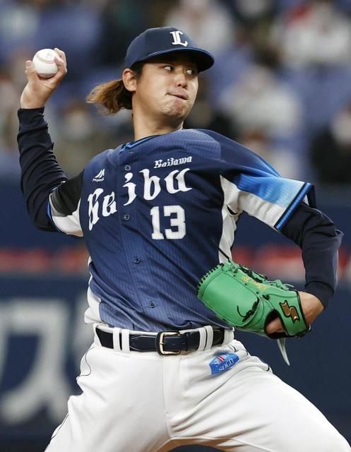 西武・高橋　６回５安打１失点で初勝利「正直ほっとした」