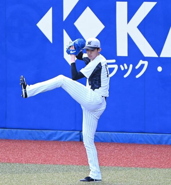 ロッテ・佐々木朗「チームが勝てるように頑張ります」完全試合から中6日で先発へ