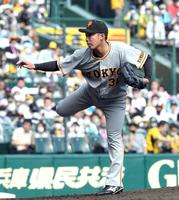 　先発し力投する赤星（撮影・山口登）