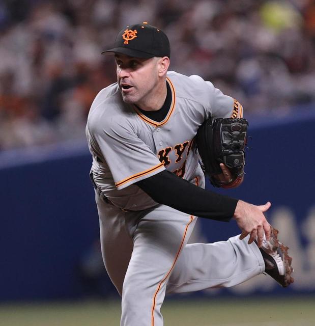 巨人　６連勝で貯金11！シューメーカーが圧巻の２安打完封　完全試合ならずも来日初勝利