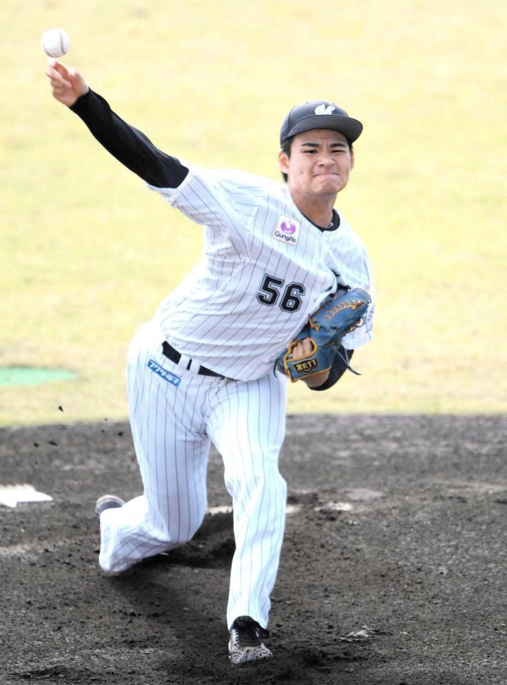 　ロッテ２年目の中森俊介