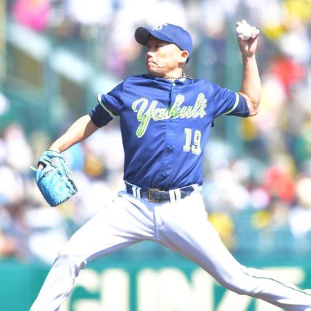 　力投する石川（撮影・吉澤敬太）