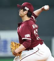 　先発の涌井（撮影・中島達哉）