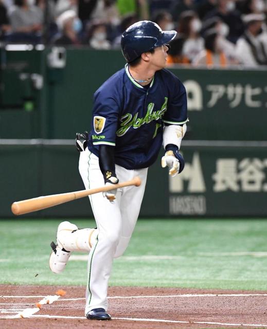 ヤクルト・山田哲人が先制２ラン　首位奪取へ頼れる主将が一撃「先制できてよかった」
