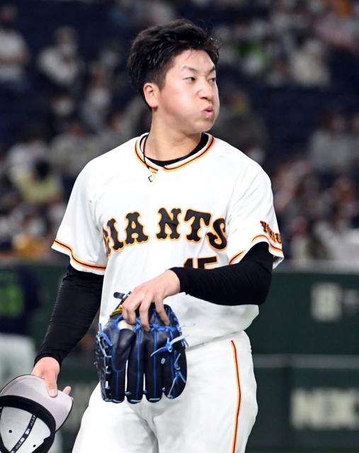 巨人　大勢が逆転許す　九回の１点リード守れず初の救援失敗