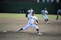 　今秋ドラフト候補に挙がる日本文理の田中