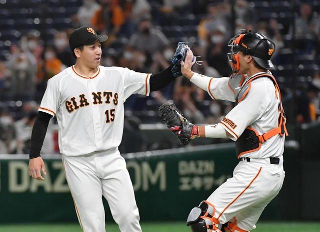 巨人・大勢 菅野救う圧巻の火消しで16セーブ目 原監督も賛辞「見事な火消し」