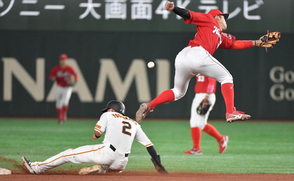 巨人 広島に３連勝 菅野がリーグトップタイの５勝目 中山ｖ打 大勢１６セーブ目 野球 デイリースポーツ Online