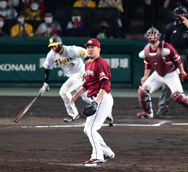 楽天・田中将大は９年ぶり甲子園登板も白星ならず　６回１失点力投も援護なく