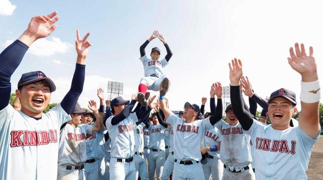 近大３季ぶりＶ　先輩阪神・佐藤輝の言葉糧に成長　久保玲司が最優秀選手＆ベストナイン