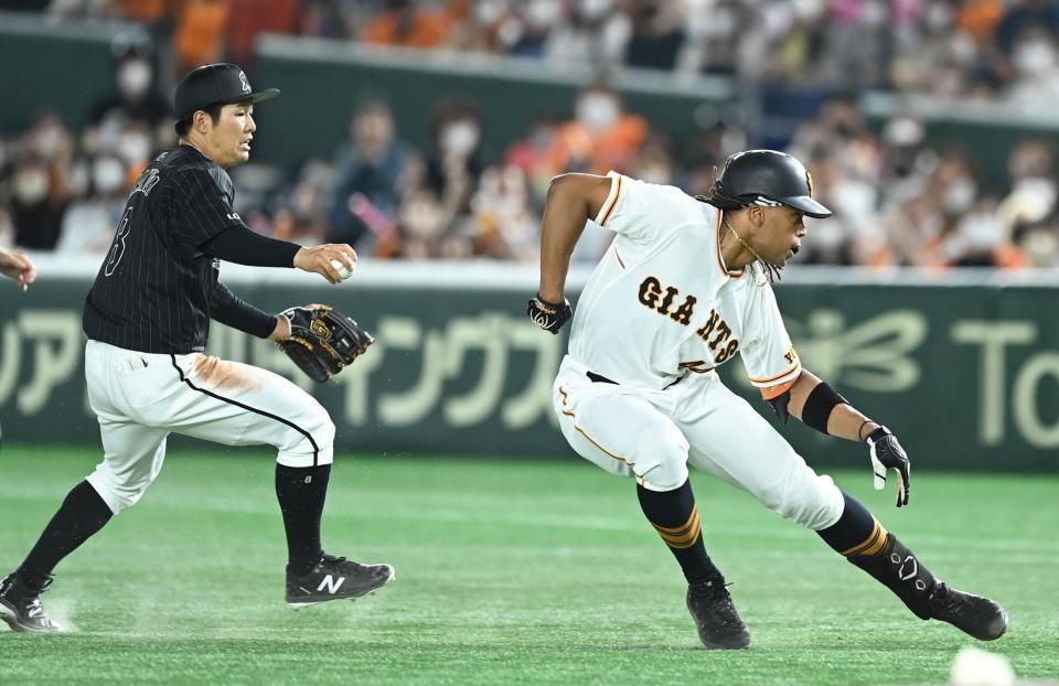 巨人・ウォーカーが暴走 痛恨の走塁ミスで自らに怒り/野球/デイリースポーツ online