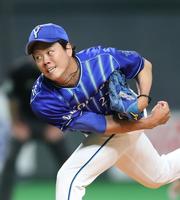 先発の上茶谷（撮影・中島達哉）