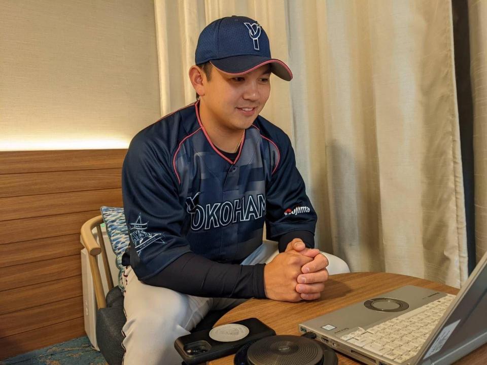 　オンライン小学校訪問を行った山崎（Ｃ）ＹＤＢ