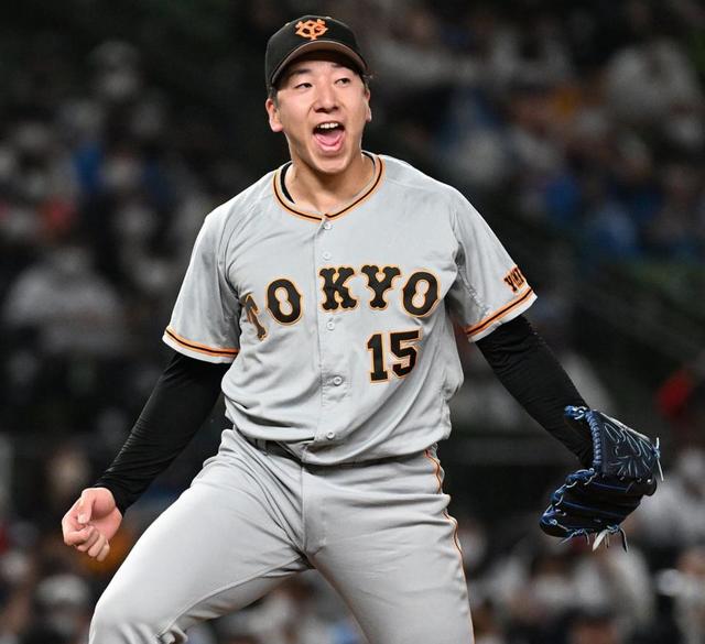 巨人・大勢、新人歴代7位タイの21セーブ目 オグレディに被弾も後続