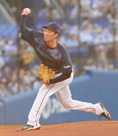 　阪神戦に先発した大貫（撮影・堀内翔）