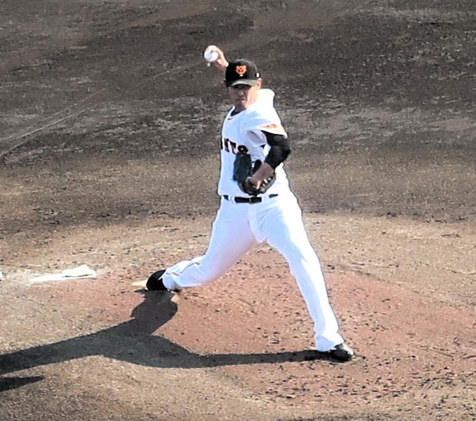 　イースタン・楽天戦に先発した井納