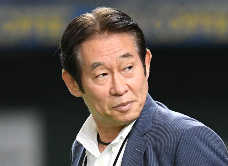  Ｕ－１５代表の鹿取義隆監督