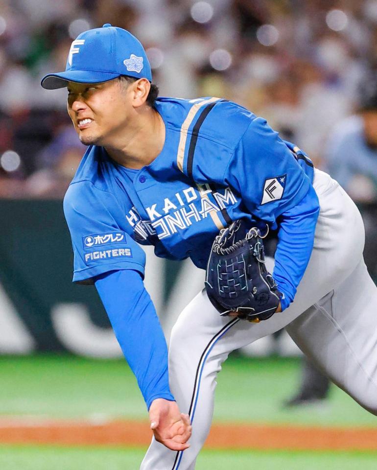 　今季初先発で初勝利を挙げた日本ハム・池田＝ペイペイドーム