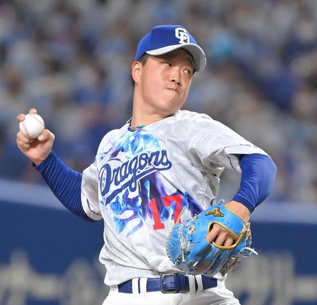 中日・柳　復活の６勝目　７回３安打１失点「自分らしい投球ができた」